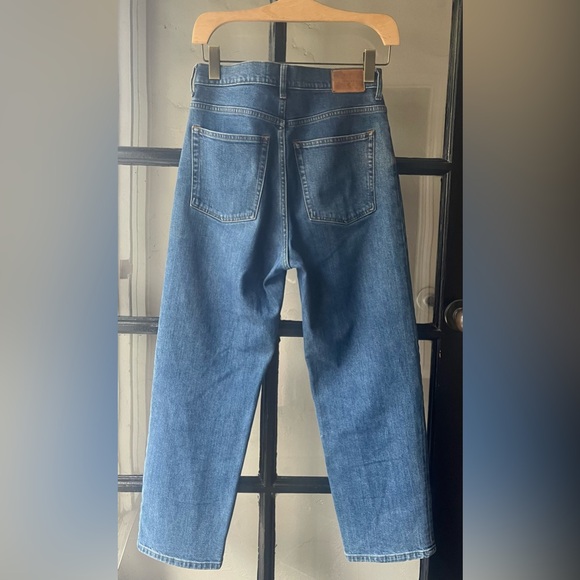 Everlane Women's High Rise Jeans - Dark Blue - Picture 4 of 6